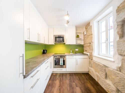 廚房, Pension Zum Schrammel in 阿爾特多夫B-紐倫堡