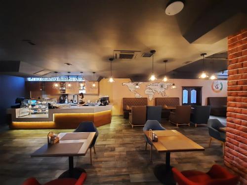 Restaurant, Hotel Khanaka in Turkistan