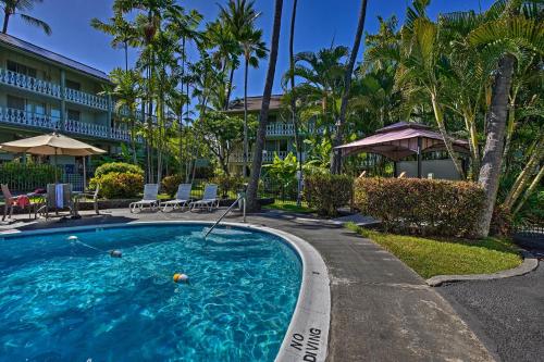 Oceanfront Kailua-Kona Islander Studio w/ Lanai!, Hawaii