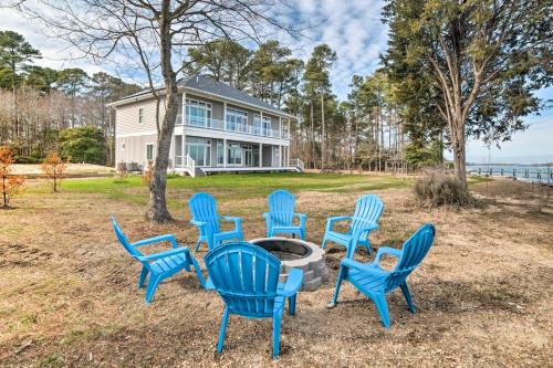 Waterfront Scotland Beach Retreat w/ Private Beach in Ridge (MD)