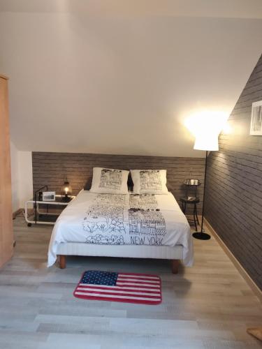 Chambre de l'Orée du Bois chambre d'hôte Moncley