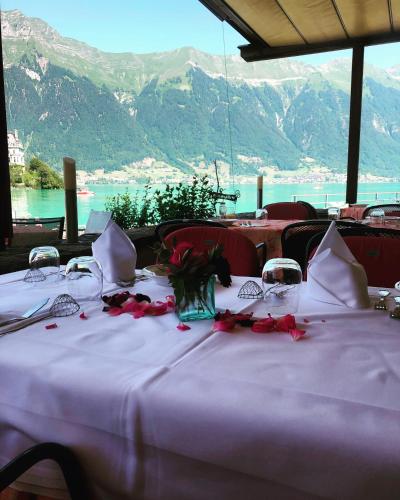 Étterem, Hotel Chalet Du Lac in Iseltwald