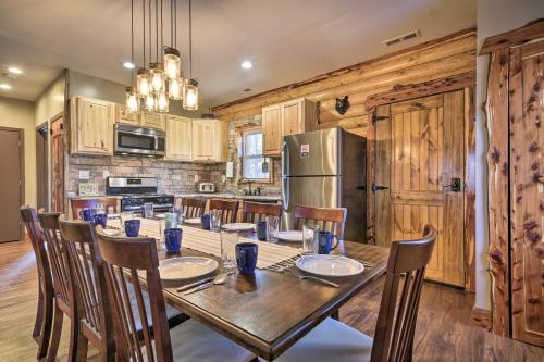 Stylish Creekside Cabin with Fire Pit Near Wineries in Pittsville, USA