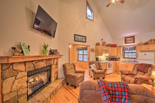 Modern Cabin with Deck in the Blue Ridge Mountains!