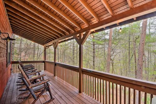 Modern Cabin with Deck in the Blue Ridge Mountains!