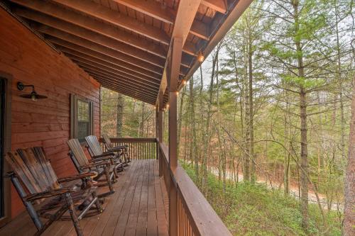 Modern Cabin with Deck in the Blue Ridge Mountains!