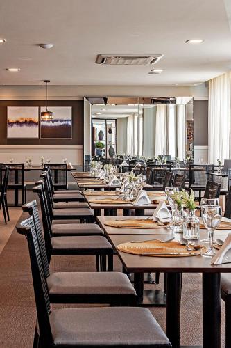 ห้องอาหาร, Slaviero Curitiba Aeroporto in ซาโอ โจเซ่ ดอส ปินแอส์