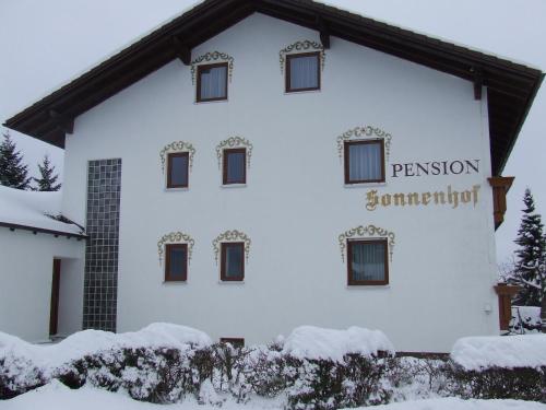 入口, Pension Sonnenhof in 比紹夫斯馬斯