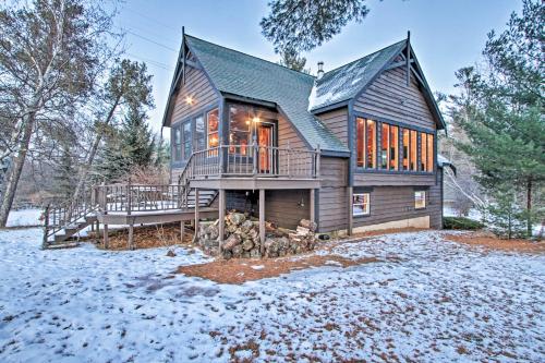 Waterfront Arkdale Retreat 2 Acres with Deck and View in Arkdale, USA