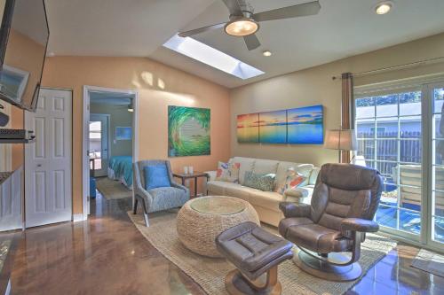 Beachy Palm Harbor Escape Swim Spa Pool and Gazebo in Palm Harbor, USA