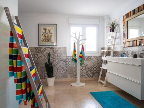 ห้องน้ำ, Casa Olina in บาเอีย เด กาซาเรส