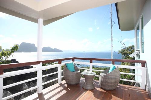 Balcony/terrace, Matinloc Resort in El Nido