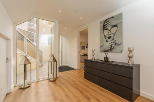 Lobby, Lage Wurft Beach Apartments in Noordwijk
