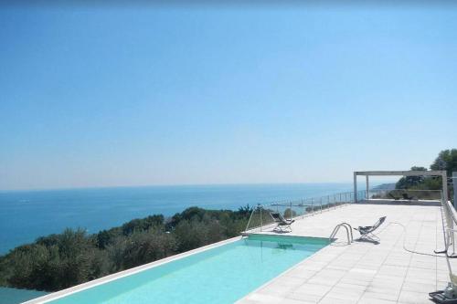  Stunning Design Villa with unique 180º sea views in Marina di San Vito