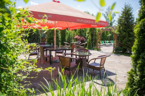Restorāns, Villa Garden Hotel in Solochyn