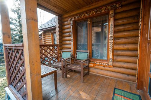 Balkons/terase, Villa Garden Hotel in Solochyn