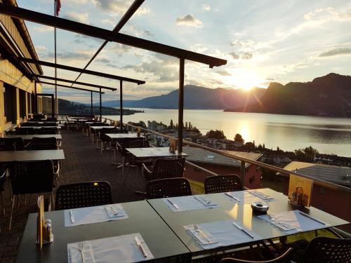 Restaurant, Hotel Roggerli in Hergiswil