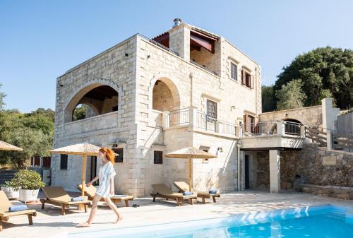 Zunanjost, Prinus Country Retreat Apokoronas, heated pool, 13km from the sea in Fres