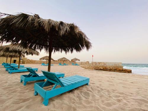 strand, Turtle Beach Resort in Ras Al Hadd