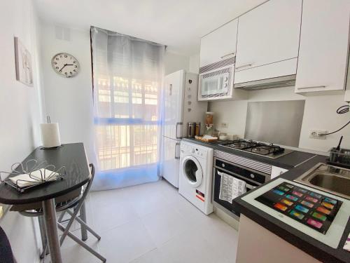 廚房, Apartamento Plaza España Las Rozas (Apartamento Plaza Espana Las Rozas) in 羅薩斯