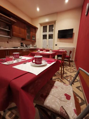 共用Lounge/電視區, B&B Ad Quintum Torino in 科萊尼奧