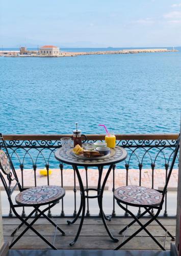 Balcony/terrace, Filoxenia Hotel in Chios