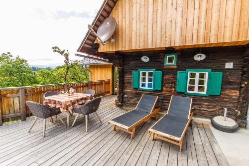 Балкон/тераса, Ferienhaus Riegelnegg in Großradl