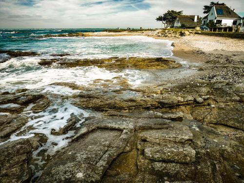 Appartement Roc'h Avel - Front de mer, Vue sur mer et Jardin ensoleillé sans vis à vis chambre d'hôte Le Croisic