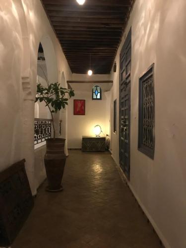 Interior view, Casa Perleta in Chefchaouen