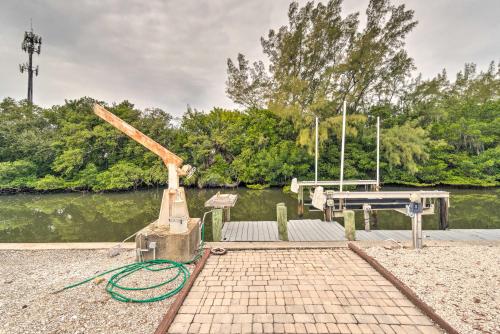 Home with Dock, Pool, Kayaks Walk to Palma Sola Bay in Bradenton, USA