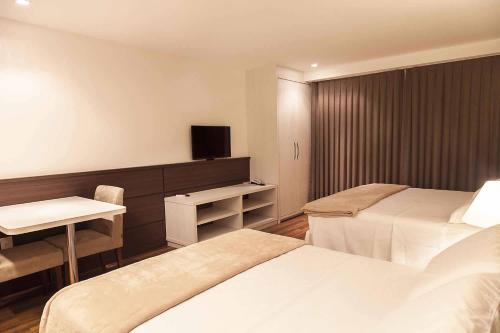 Atmosfera Hotel Atmosfera Hotel is perfectly located for both business and leisure guests in Feira De Santana. Featuring a complete list of amenities, guests will find their stay at the property a comfortable one. Se