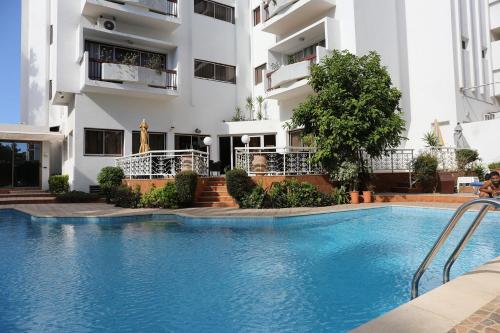 Swimming pool, Hotel Aferni in Swiss City