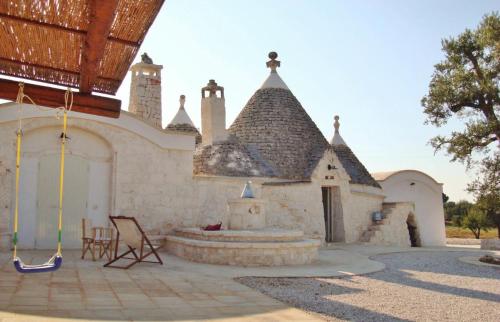 Villa 4 trulli, sea view, vista mare, isolata, Ostuni