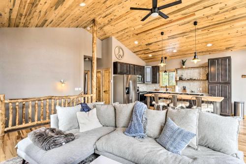 Mountainside Fairplay Cabin with Game Room and Sauna! in Fairplay, USA