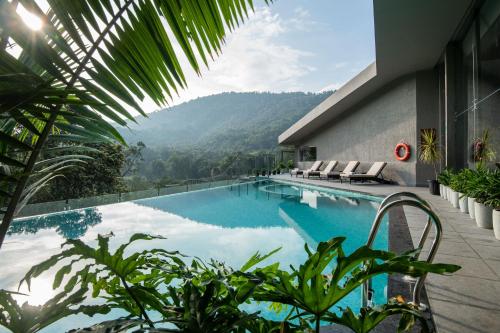Peldbaseins, Niraamaya Retreats Samroha, Athirappilly in Athirapally