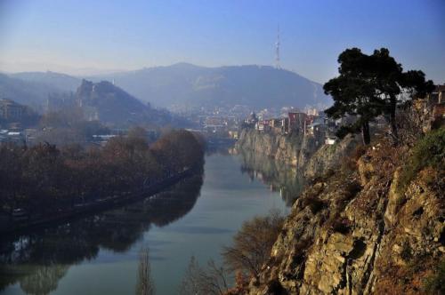 Tbilisi on your palm