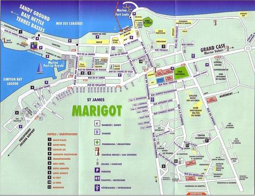Studio Moderne, Centre Ville Marigot