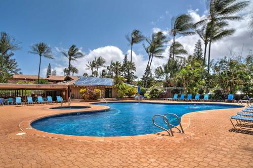 . Ocean View, Pool-Spa Access 5min Walk Kepuhi Beach
