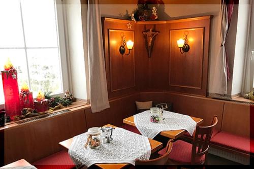 餐廳, Landgasthof-Hotel Hammermuhle in 多瑙施陶夫