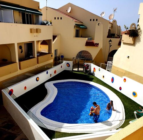 Mareverde, Costa Adeje, pool view terrace, Adeje (fotografie 4)