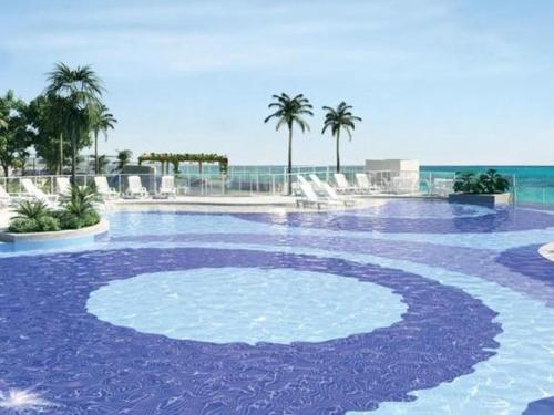 Apartamento Pe na Areia na sua Frente so o Mar — Hotel in Praia Grande