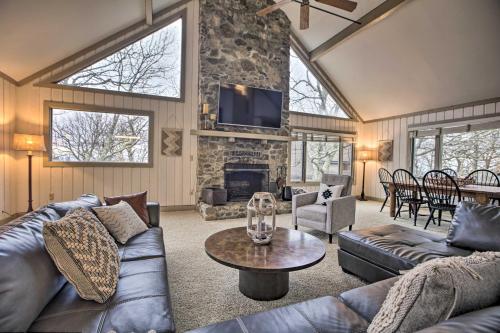 . Mountaintop Wintergreen Resort Home with Deck and Views!