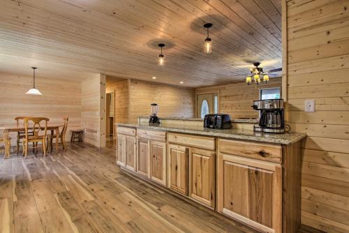 Creekside Cabin with Hot Tub Fire Pit and Game Room! - image 5