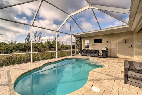 . Port Charlotte Canalfront Home with Pool and Dry Bar!