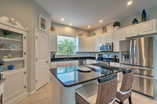 Port Charlotte Canalfront Home with Pool and Dry Bar!