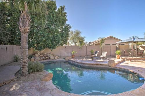 PHX Gem with Game Room and Private Pool Pets Welcome! 