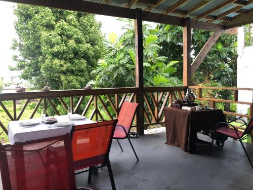 Lounge/area TV in comune, Vieques Good Vibe Guest House in Vieques