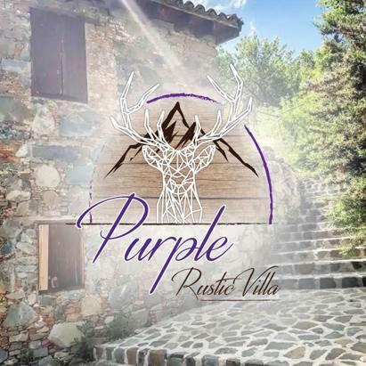 Purple Rustic Villa with Jacuzzi Saranti