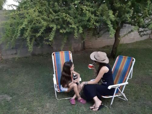 Cabana Bello Horizonte con cochera, asador y parque