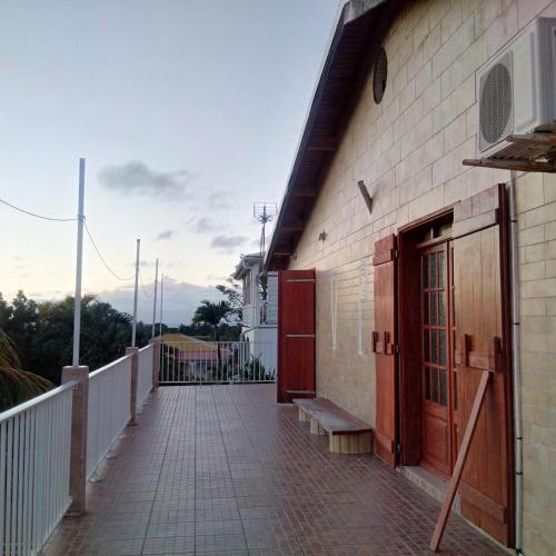 Balcony/terrace, Villa Pistaches in Grand-Bourg